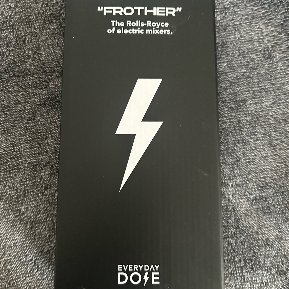 Every Day Dose electric frother